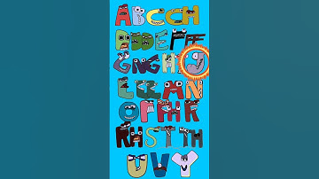 Different alphabet lore song #alphabetsong #alphabetlore #shorts