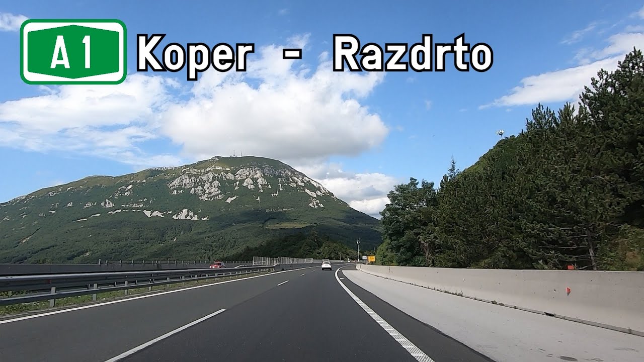 Slovenia: A1 Koper - Razdrto