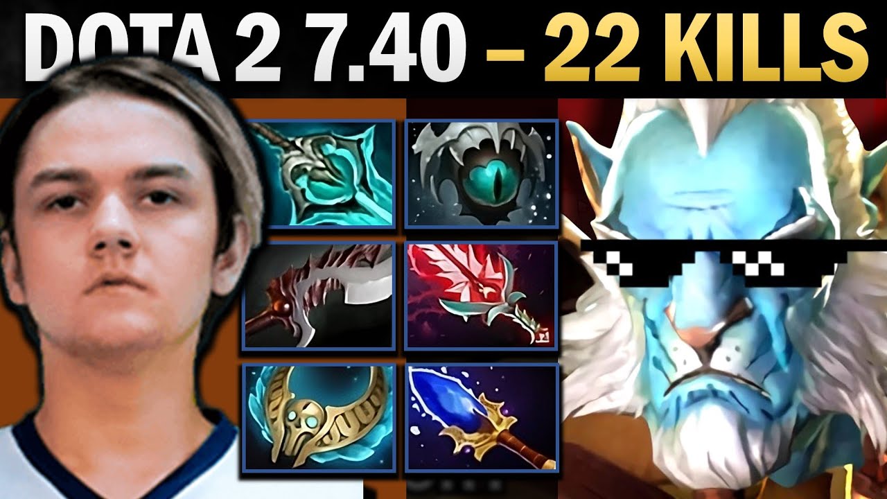 Phantom Lancer Pro Carry with Brooch and 22 Kills - Dota 2 Gameplay ...