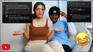 REACTION TO CRAZY COMMENTS FROM OUR MOST RECENT VIRAL PRANK!! 😤