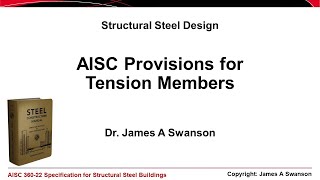 AISC Provisions for Tension Members