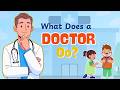 Who Is A Doctor For Kids Community Helper Doctor 