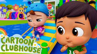 first day school nerves little angel kids cartoons nursery