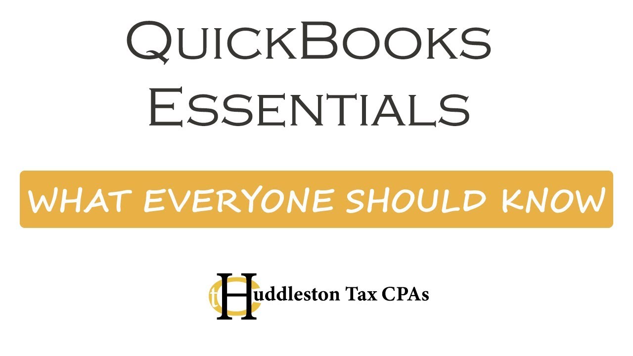 2011 Quickbooks Overview - Essentials Every User Should Know | Small ...