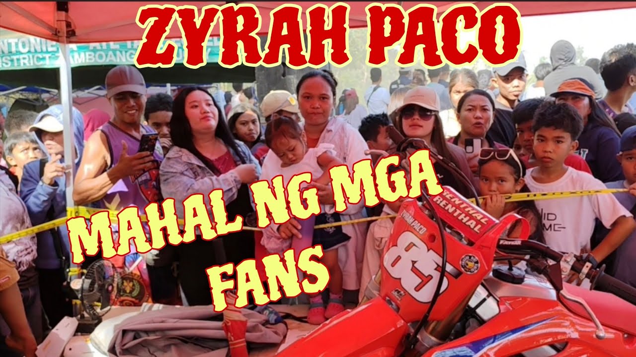 ZYRAH PACO MAINIT ANG SUPPORTA SA MGA FANS ll TUNGAWAN, ZAMBOANGA SIBUGAY