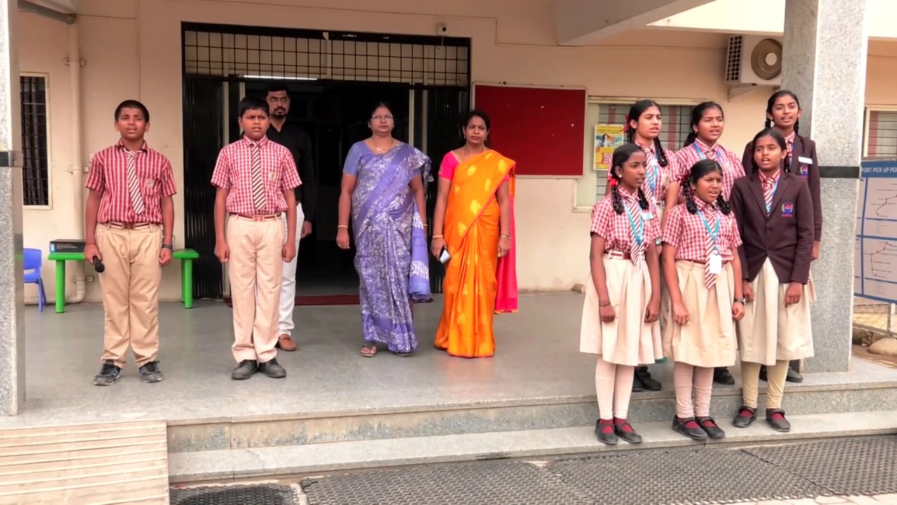narayana etechno school kr puram bangalore inspection 2019 YouTube