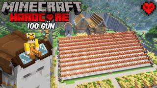 Minecraft Hardcore'de 100 Günde ÖLMEDEN 12.000 Bakır Toplamak