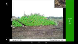 Diameter measurement with Timbeter