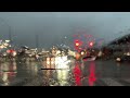 Unionville Ontario Drenched Drive! #unionville #rain #thunderstorm #driving #lightning 