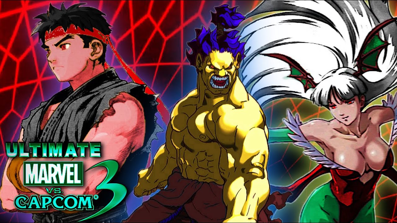 Ryu, Akuma, and Morrigan | Ultimate Marvel Vs. Capcom 3 - YouTube
