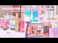 ABRINDO PRODUTOS DE AUTOCUIDADO🫧🎀 recebidos do mês, skincare, self care & banho
