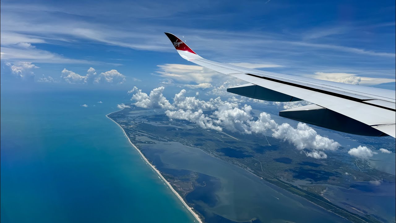 Full Landing at Orlando International Airport summer 2024