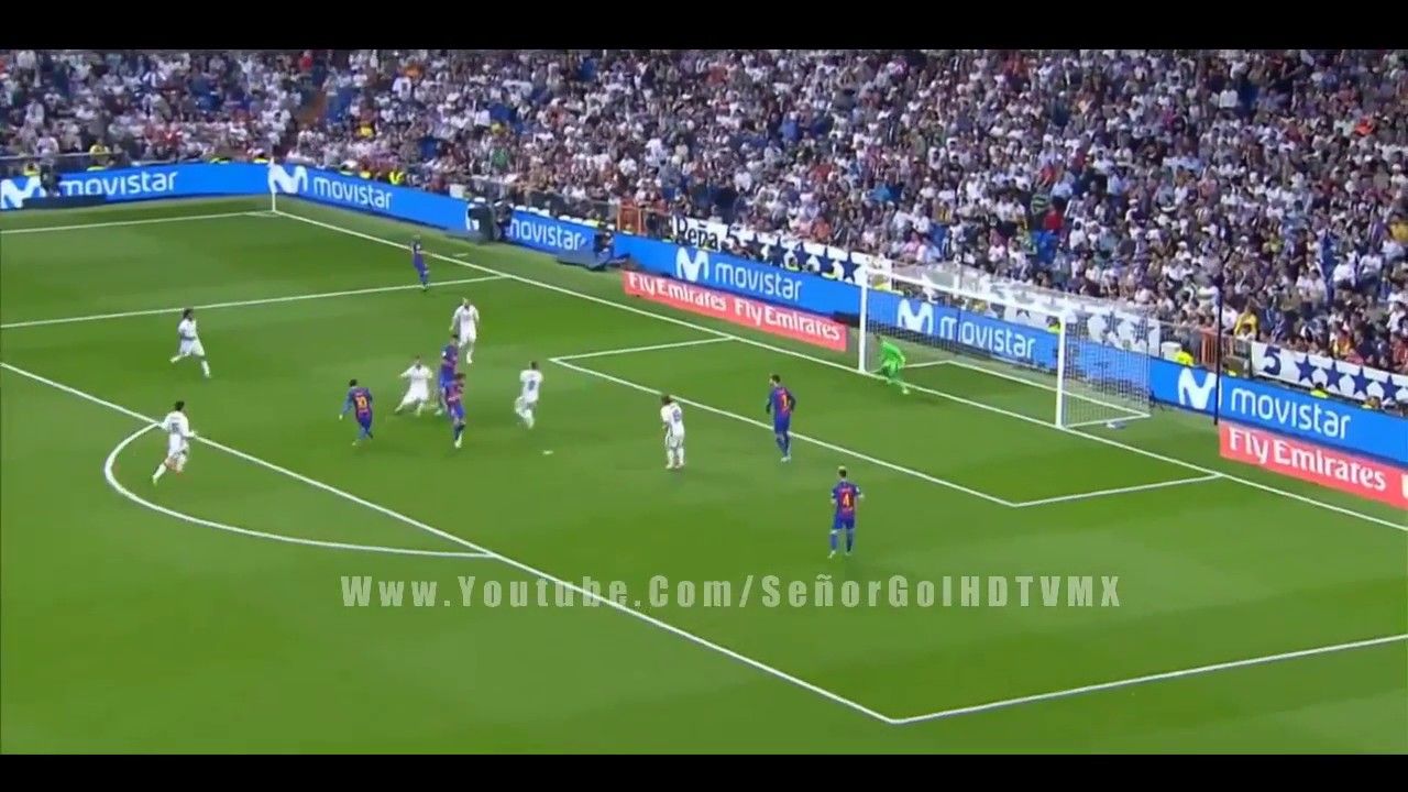 Download Lionel Messi Goal Real Madrid Vs Barcelona 2-3 La Liga 2017 HD