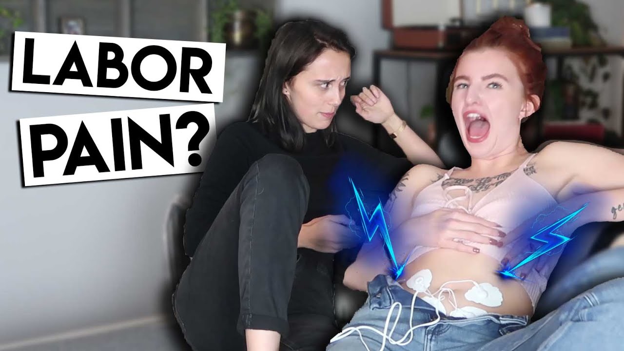 LABOR PAIN SIMULATOR! HILARIOUS! 