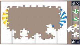 Colorful Swirl Lollipops 🌈🍭🧩// #jigsawpuzzle  #candy #lollipop #colorful #dessert @puzzlezone2080  screenshot 2