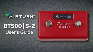 AirTurn BT500|S-2 User