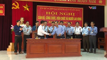 Hội nghị cán bộ công chức, viên chức, người lao động cơ quan HĐND và UBND huyện năm 2021