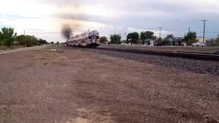 NMRX 108 ontime departure from Los Lunas to Belen