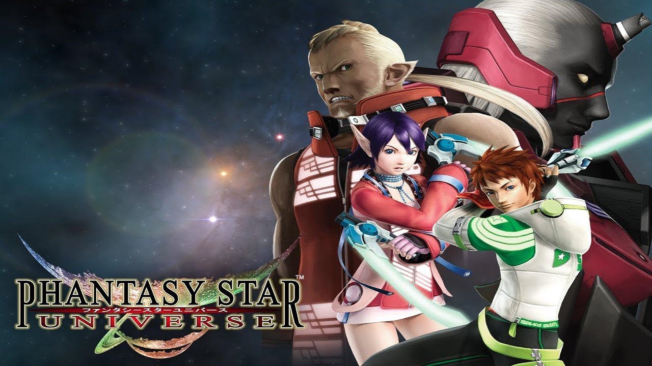 Phantasy Star Universe PS2 gameplay