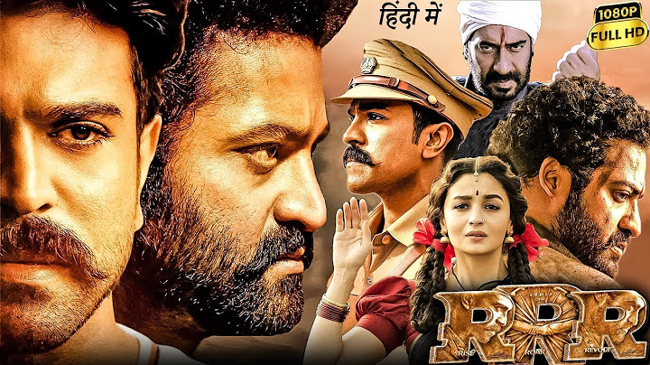 RRR full movie Hindi Dubbed | Rajamouli film RRR | Ramcharan movie RRR | Golden Globe award winning