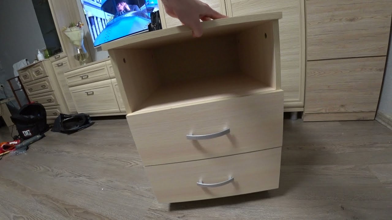 Тумбочка Альба 2 МФ Мастер