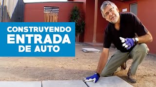 Cómo construir una entrada de auto