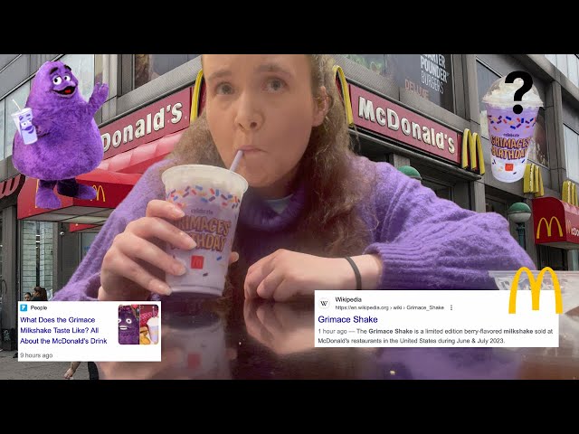 What Does the Grimace Milkshake Taste Like? All About the McDonald's Drink