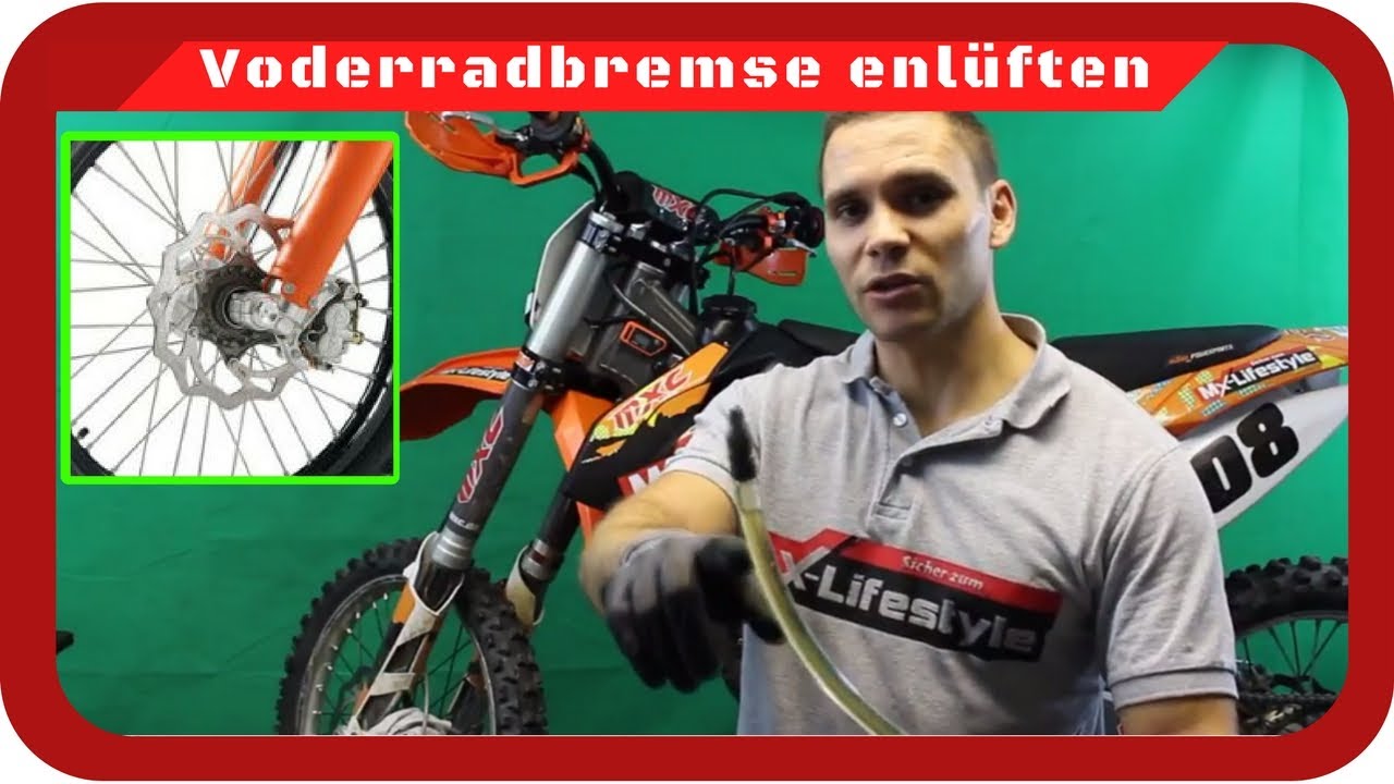 MX Tutorial - Bremse entlüften am Voderrad deines Offroad Bike