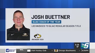 Josh Buettner named GLIAC Coach of the Year; Tomashek wins Player of the Year