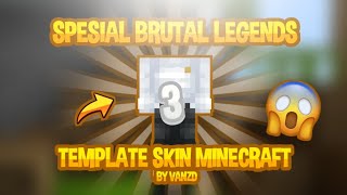 TEMPLATE SKIN BRUTAL LEGENDS FREE DOWNLOAD - Template Skin Minecraft