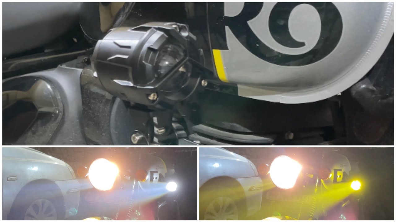 HJY Y MONOLENS LIGHT, the ultimate LED projector fog light for bikes