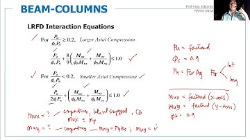SM2D1 BEAM COLUMNS - CONCEPTS & PRINCIPLES WITH SAMPLE PROBLEM 1