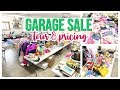 GARAGE SALE TOUR 2019 | HAVING A GARAGE SALE & HOW I PRICE!