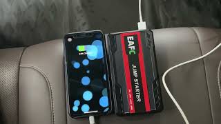 EAFC Car Jump Starter Power Bank Car Battery Starter 600A12V A