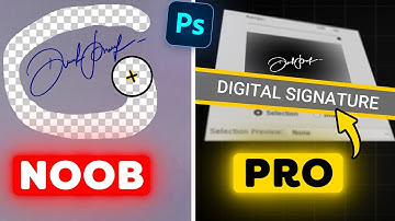 Make Your Own Signature Digital in Photoshop!
