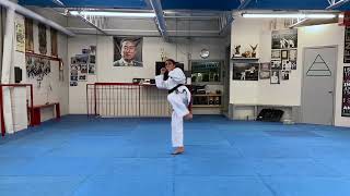 3 Step Sparring #6  ICTF Woodbridge Tae Kwon Do