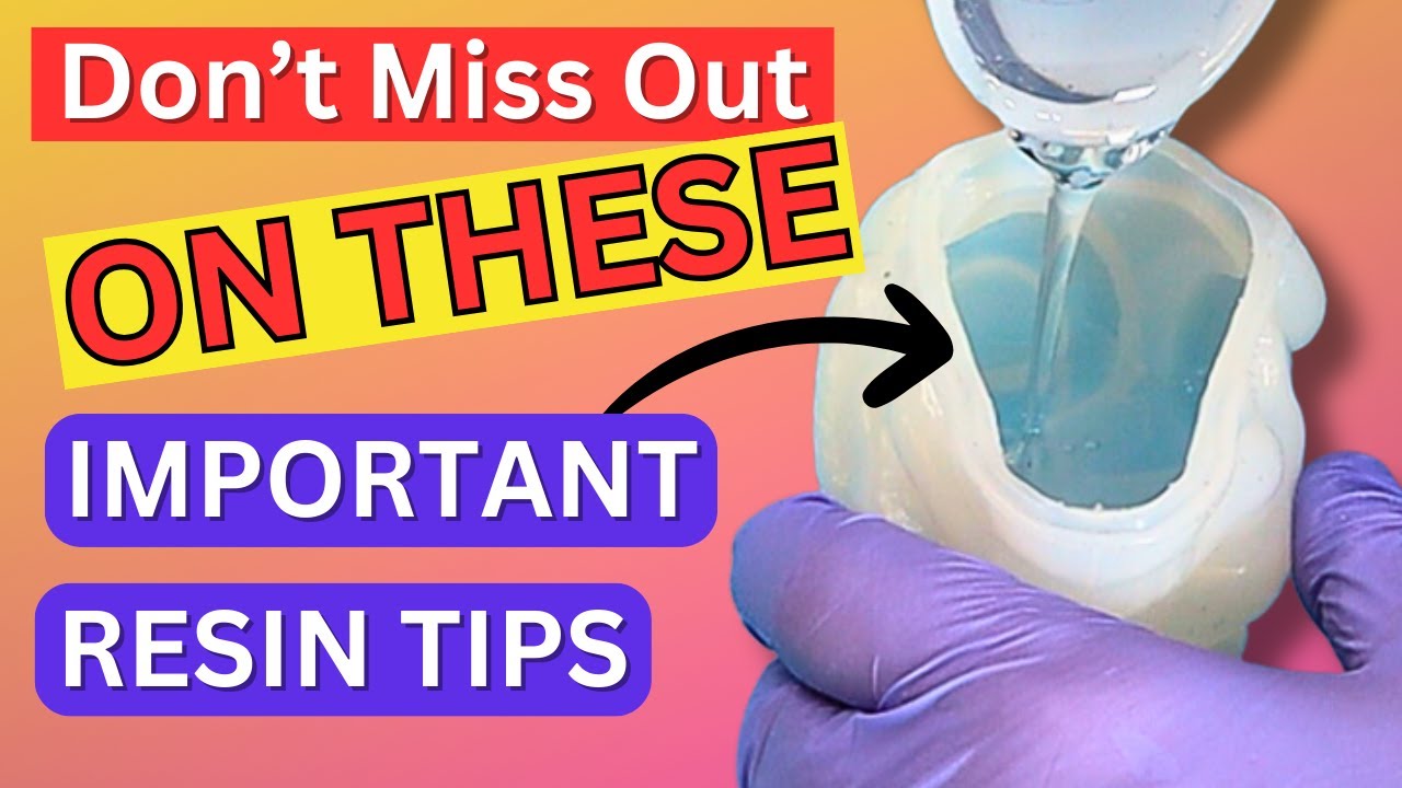 УДИВИТЕЛЬНЫЕ советы и рекомендации по работе со смолой, о которых вы наверняка не знали!