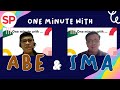 One minute with ABE &amp; SMA lecturers! ⏰