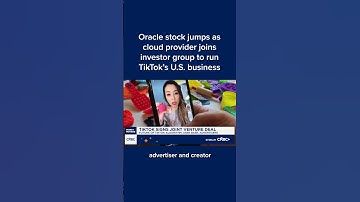 Oracle stock jumps as cloud provider joins investor group to run TikTok