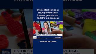Oracle stock jumps as cloud provider joins investor group to run TikTok's U.S. business