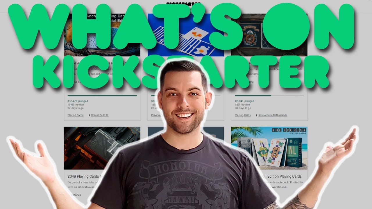 What's On Kickstarter - April 12 | Playing Cards and Pocket Knives!