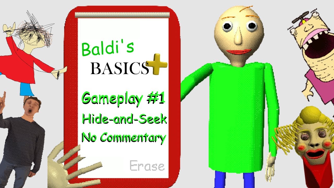 Baldi's Basics Classic Remastered (All 3 Story Modes) [PC] FULL GAME  SUPERPLAY - NO COMMENTARY 