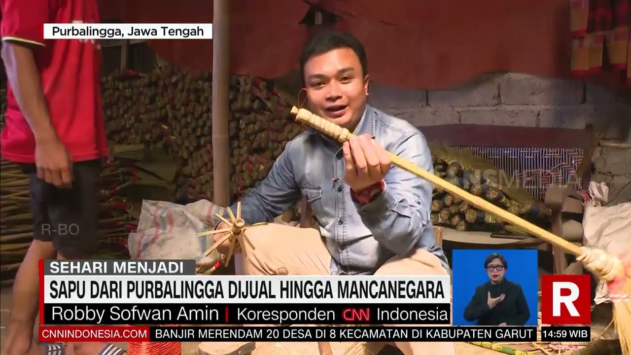 Sapu Dari Purbalingga Dijual Hingga Mancanegara | REDAKSI (16/07/22)