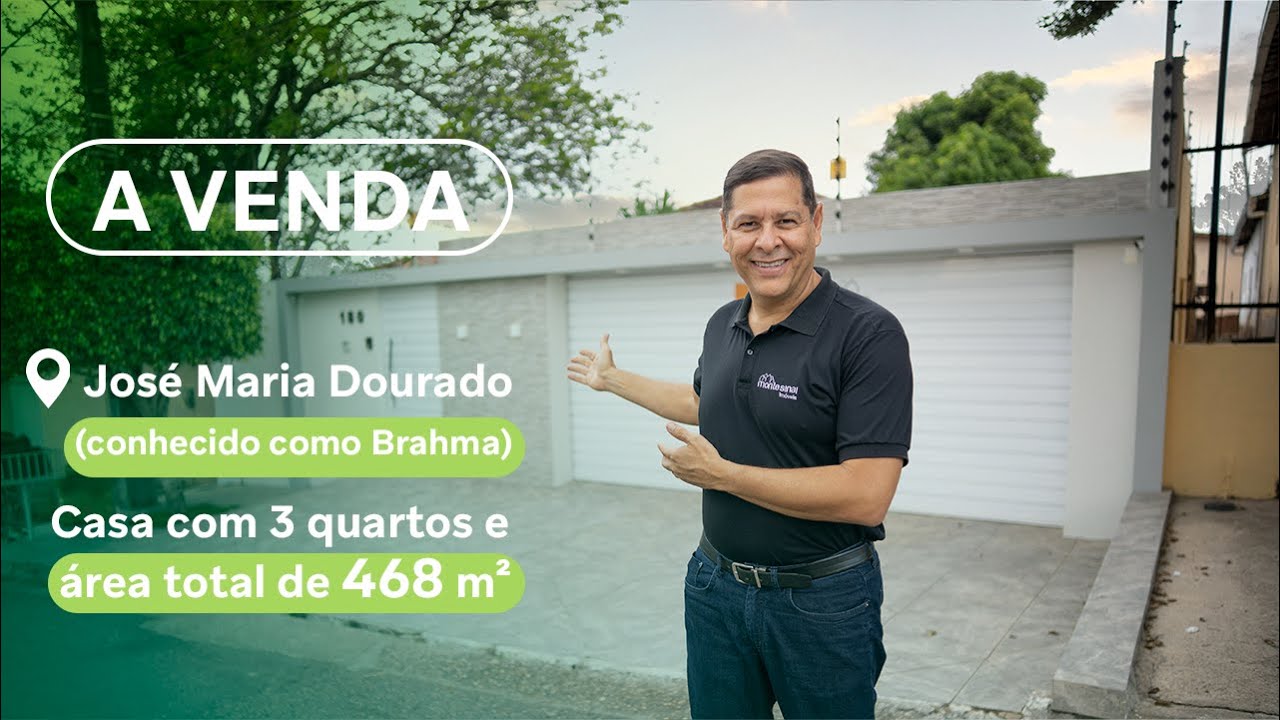 CASA A VENDA - com 3 quartos e jardim e quintal amplos, em Garanhuns PE