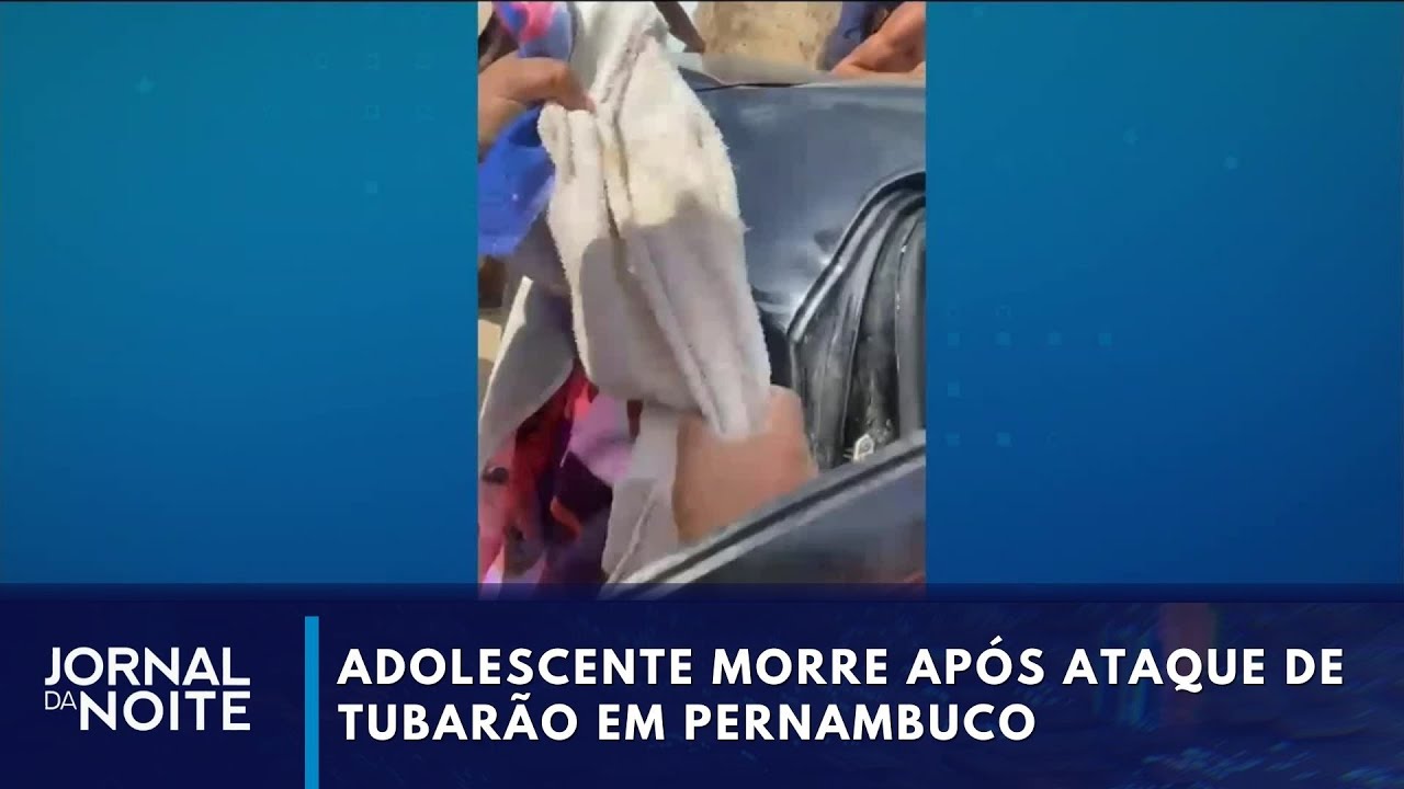 Adolescente morre após ataque de tubarão em Pernambuco