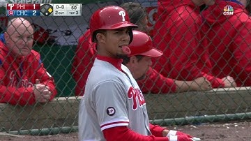 PHI@CHC: Altherr smacks an RBI single to left field