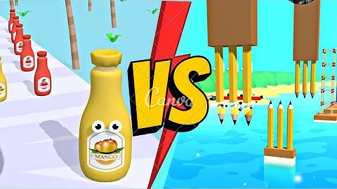 ▶️ Juice Run!!  🆚️  Flying Cut !!