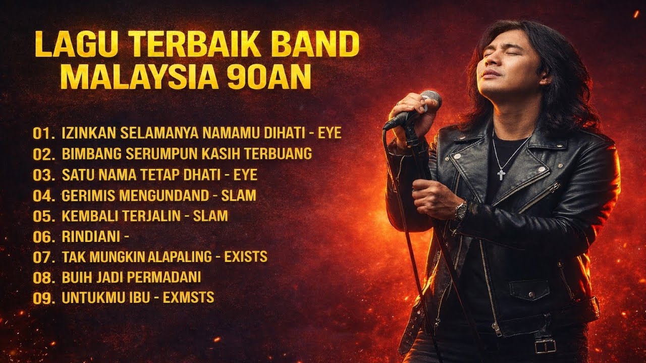 Lagu Malaysia 90an Terbaik Sepanjang Masa Eye, Slam, Exists | Tanpa Iklan