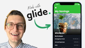How I Made my Savings Account Tracker in @Glide (My 1st Glide App)