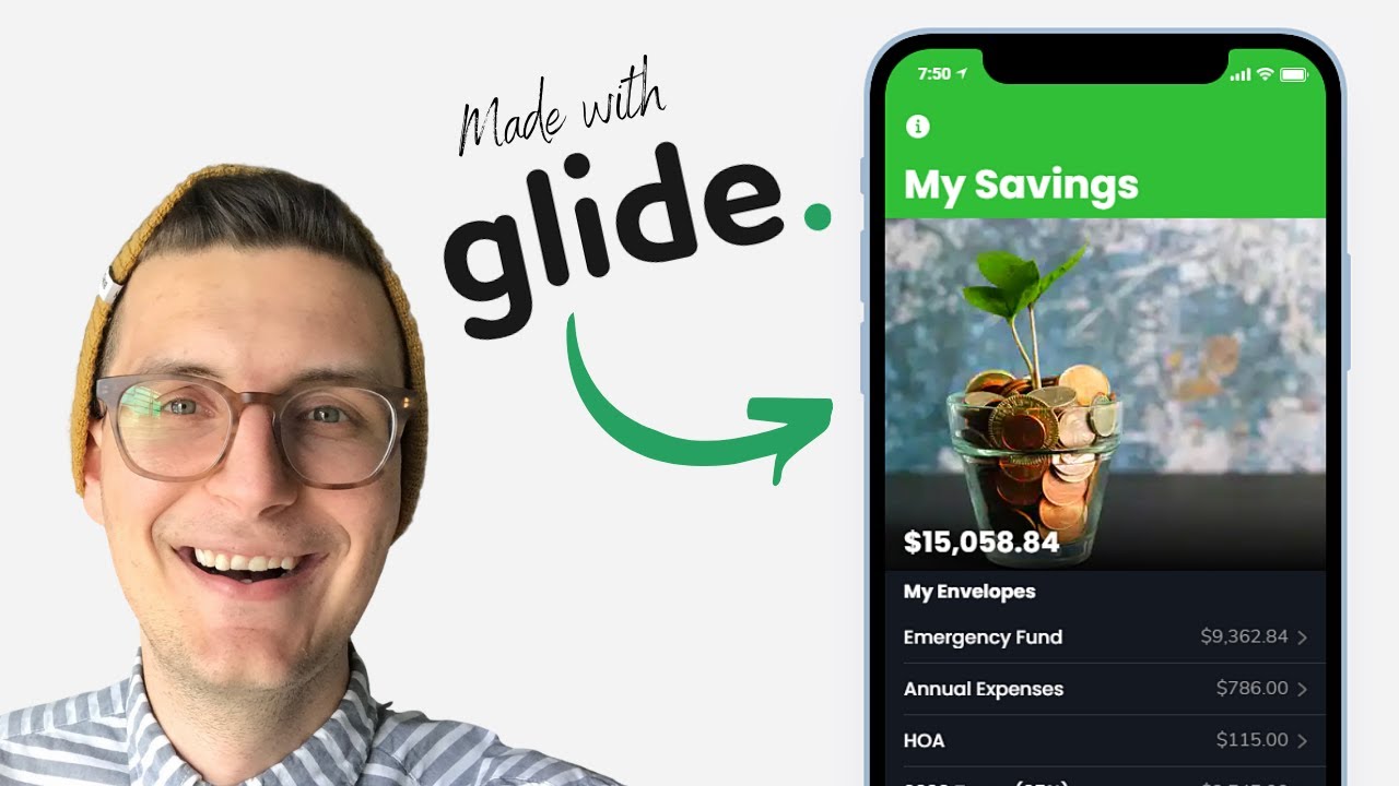 How I Made my Savings Account Tracker in @Glide (My 1st Glide App)